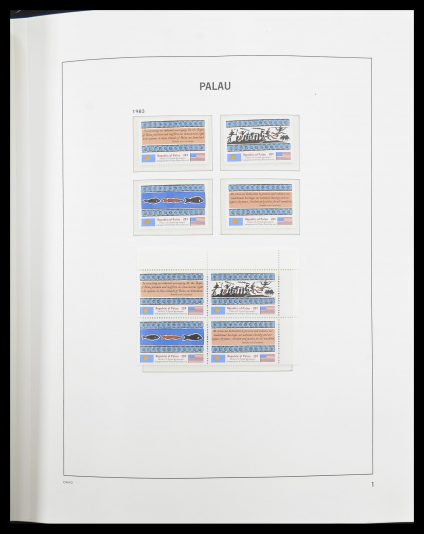 Stamp collection 31380 Palau 1983-2008.