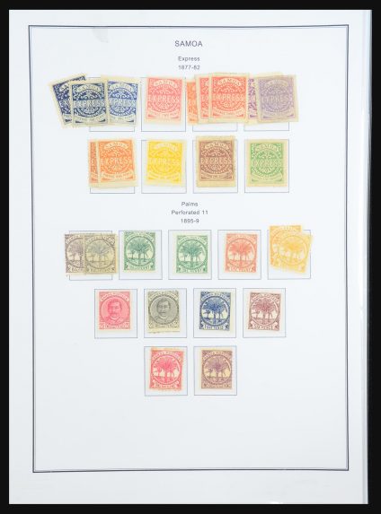Stamp collection 31409 Samoa 1877-1987.