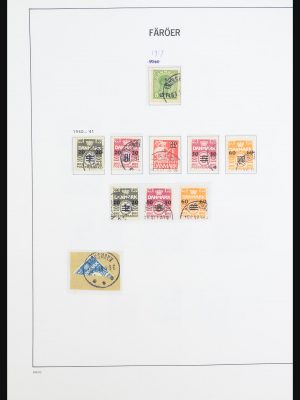 Stamp collection 31426 Faroe Islands 1919(!)-2000.