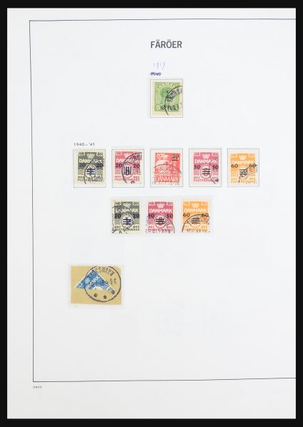 Stamp collection 31426 Faroe Islands 1919(!)-2000.