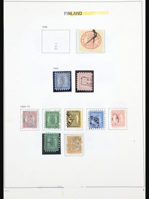 Stamp collection 31427 Finland 1856-1990.