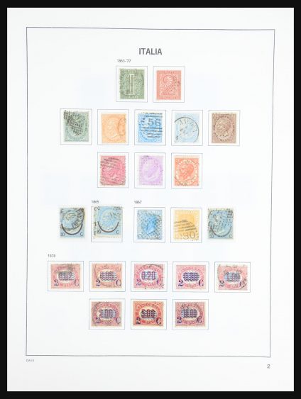 Stamp collection 31433 Italy 1862-1986.