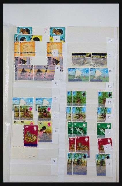 Stamp collection 31441 Tuvalu 1976-2004.
