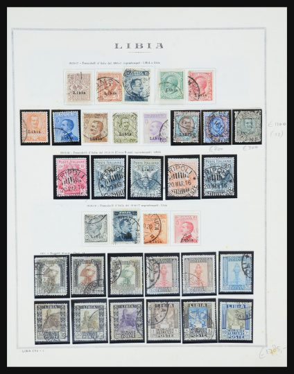 Stamp collection 31490 Italian Lybia and Tripoli 1912-1955.