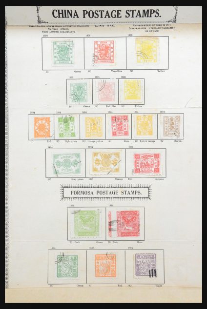 Stamp collection 31493 Asia 1878-1902.