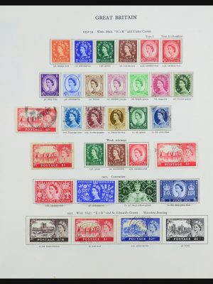 Stamp collection 31503 Great Britain and Commonwealth 1953-1971.