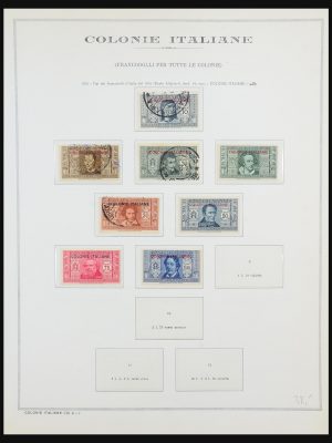 Stamp collection 31511 Italian colonies 1893-1941.