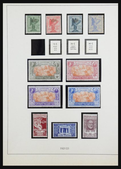 Stamp collection 31513 Italy 1921-1960.