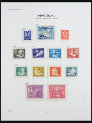 Stamp collection 31520 DDR 1949-1990.