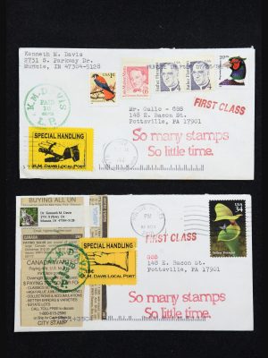 Stamp collection 31530 USA special covers.