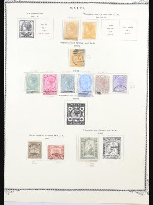 Stamp collection 31533 Malta 1863-1991.