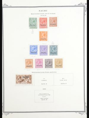 Stamp collection 31543 Nauru and New Hebrides 1908-1993.