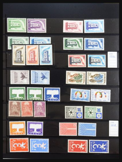 Stamp collection 31546 Europa CEPT 1956-1984.