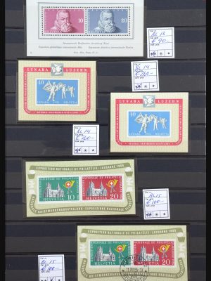 Stamp collection 31547 Switzerland.