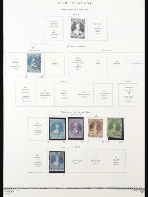 Stamp collection 31551 New Zealand 1855-2000.