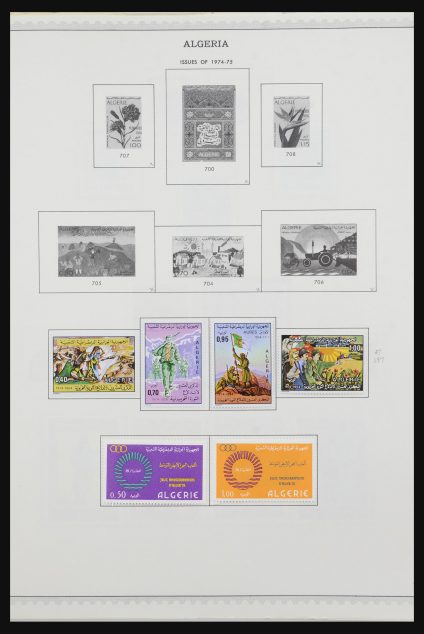 Stamp collection 31576 African countries 1960-1984.