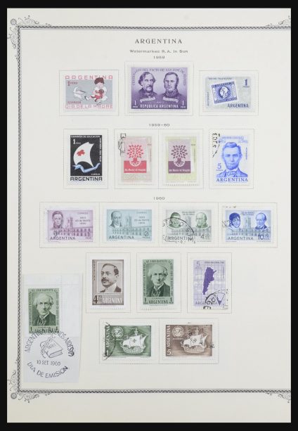 Stamp collection 31585 Latin America 1850-1977.