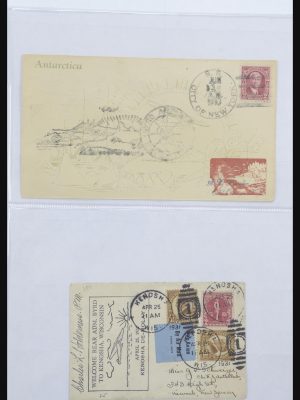 Stamp collection 31627 Byrd Antarctic Expedition 1934.