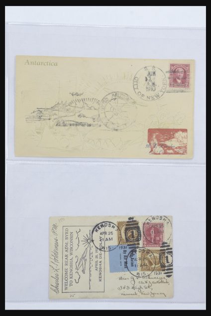 Stamp collection 31627 Byrd Antarctic Expedition 1934.