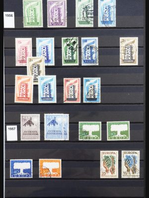 Stamp collection 31633 Europa CEPT 1956-2008.