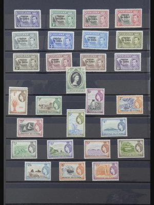 Stamp collection 31634 Tristan da Cunha 1952-1988.