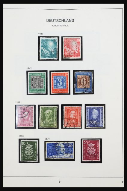Stamp collection 31637 Bundespost 1949-1989.