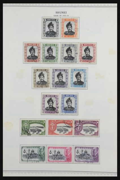 Stamp collection 31641 British colonies in Asia 1862-1986.