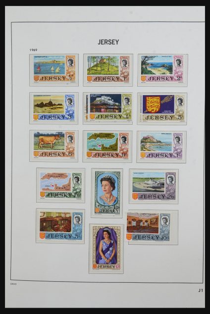 Stamp collection 31642 Jersey 1969-2005.