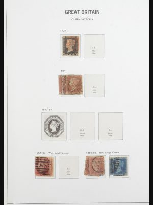 Stamp collection 31650 Great Britain 1840-2005.