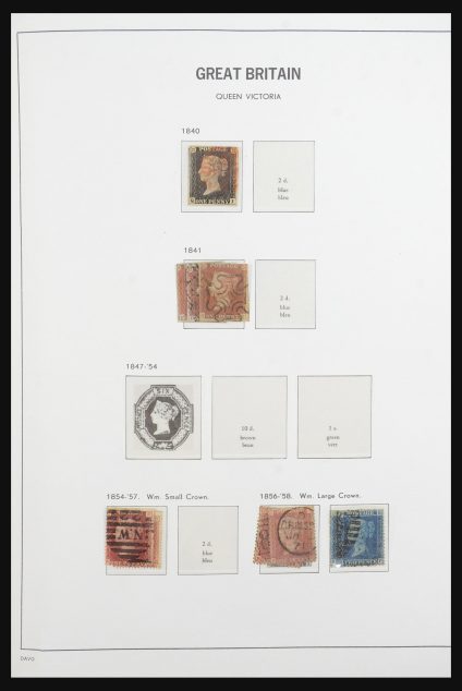 Stamp collection 31650 Great Britain 1840-2005.