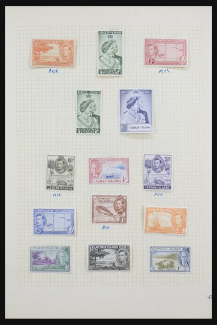 Stamp collection 31676 Cayman Islands 1938-2007.