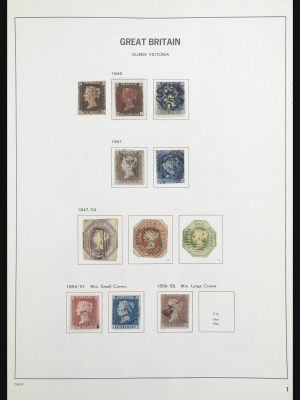 Stamp collection 31679 Great Britain 1840-1985.