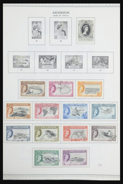 Stamp collection 31681 British Commonwealth in Africa 1953-1985.