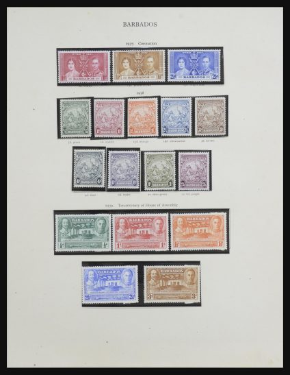 Stamp collection 31697 Barbados 1937-1985.