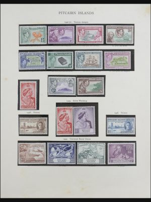 Stamp collection 31698 Pitcairn 1940-1992.