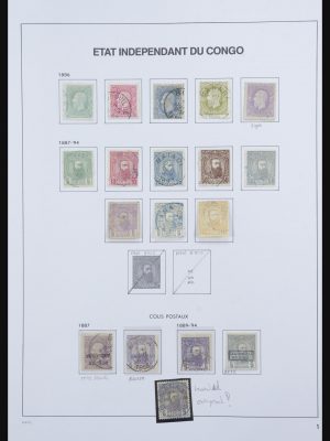 Stamp collection 31716 Belgian Congo 1886-1960.