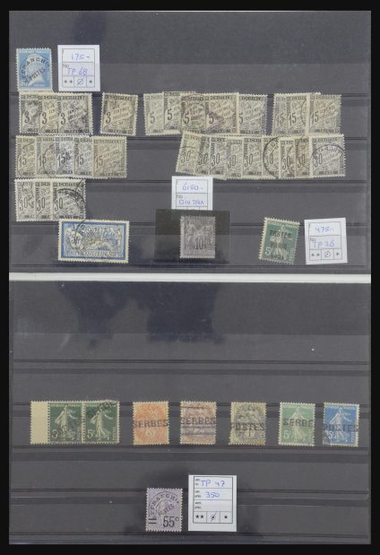 Stamp collection 31718 France 1900-1950.