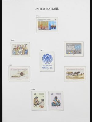 Stamp collection 31719 United Nations 1985-2015.