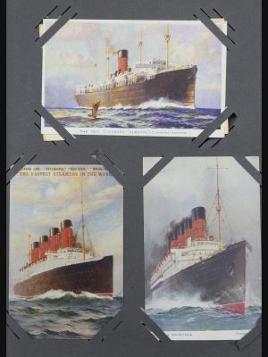 Stamp collection 31721 Thematic: Ships picture postcards 1910-1940.