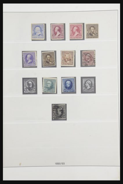 Stamp collection 31725 USA 1866-1989.