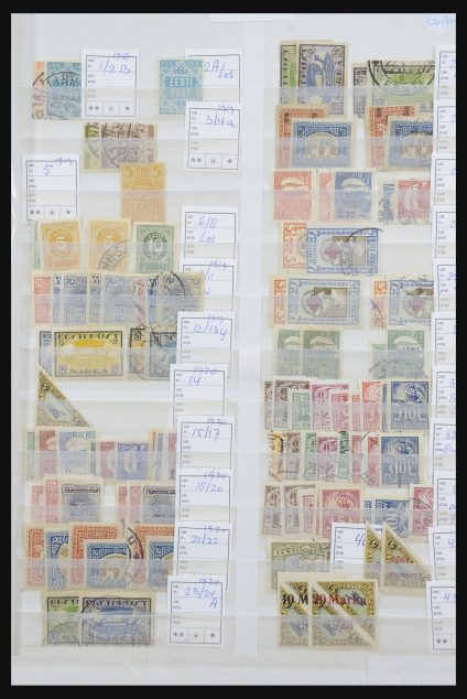 Stamp collection 31737 Baltic States 1918-2001.