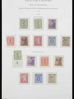 Stamp collection 31740 Germany 1920-1948.