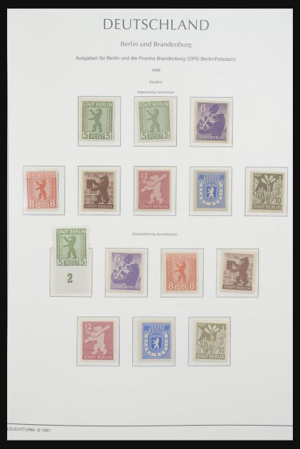 Stamp collection 31740 Germany 1920-1948.