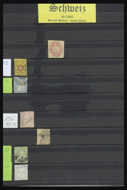 Stamp collection 31742 Switzerland 1862-2009.