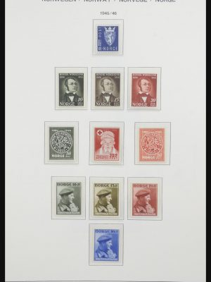 Stamp collection 31743 Norway 1945-2009.