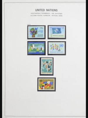 Stamp collection 31744 Verenigde Nations Vienna 1979-2018!