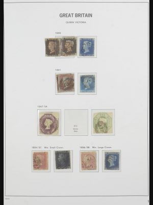 Stamp collection 31753 Great Britain 1840-1970.