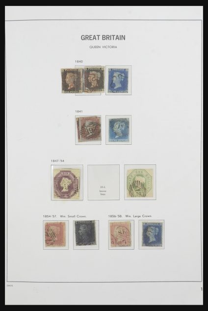 Stamp collection 31753 Great Britain 1840-1970.