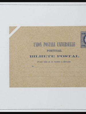 Stamp collection 31773 Portugal and colonies postal stationeries 1870-1910.