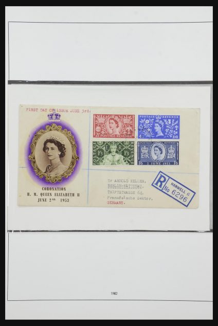 Stamp collection 31784 Great Britain 1952-1970.
